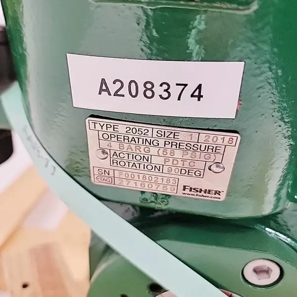Fisher 3″ V200 Vee-Ball Control Valve CL150 SST | 2052-1