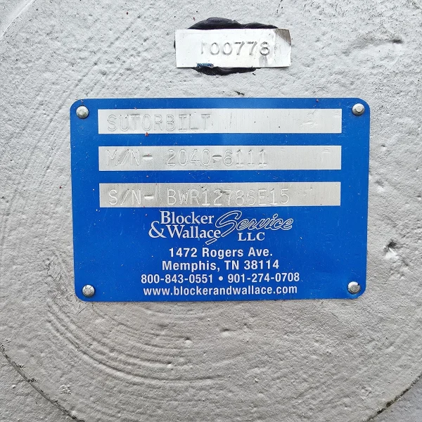 Gardner Denver Sutorbilt 2040-6111 Blower