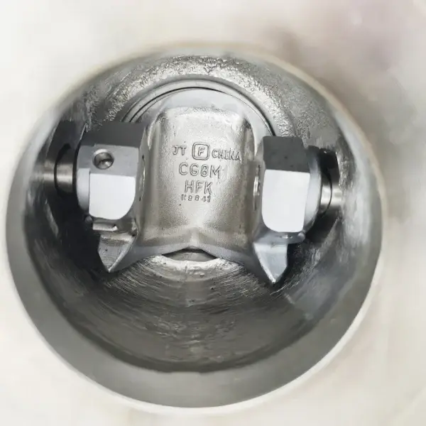 Fisher 3″ V150 Vee-Ball Valve w/ 2052 Size 2 Actuator