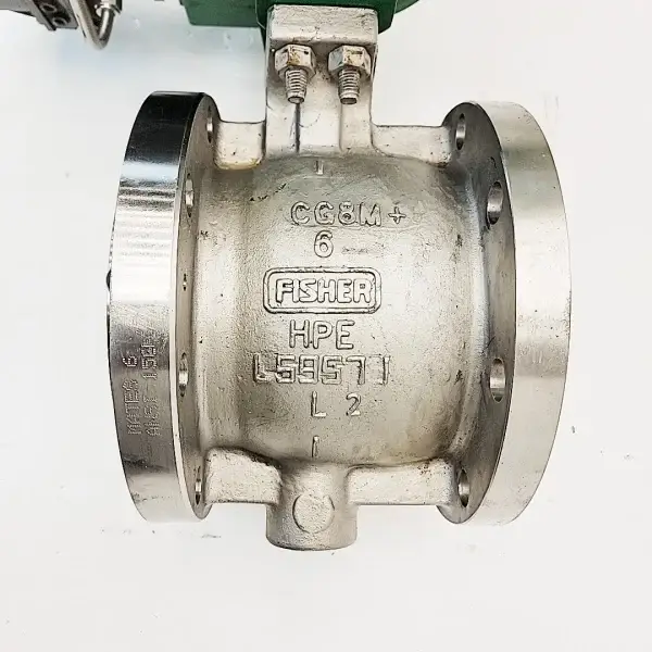 Fisher 6″ V150 Vee-Ball Valve — CL150 w/ 2052 Size 2 - Image 3