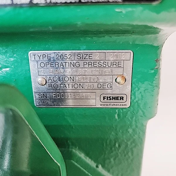 Fisher 6″ V150 Vee-Ball Valve — CL150 w/ 2052 Size 2 - Image 5
