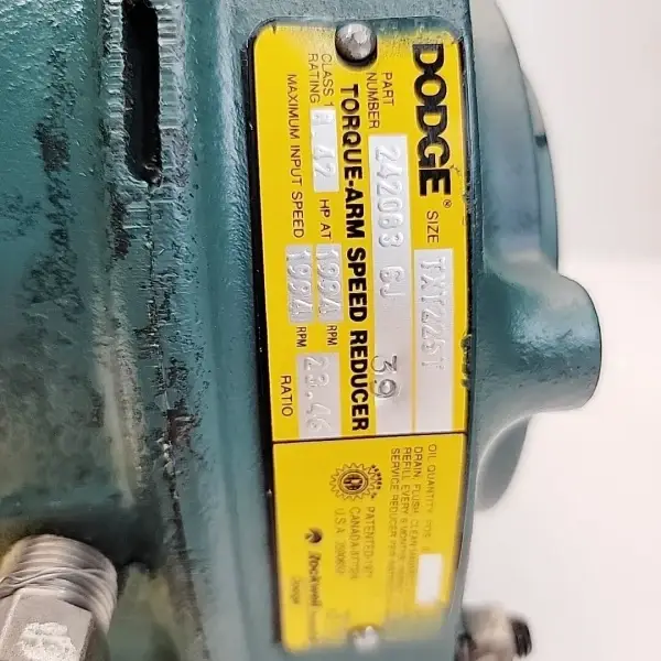 Dodge TXT225T Torque-Arm Reducer 23.46:1 — 242083-6J-39 - Image 3