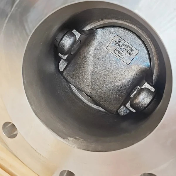 DeZURIK 6" VPB Ball Valve CL150 w/ ABB EDP300 Positioner – SST