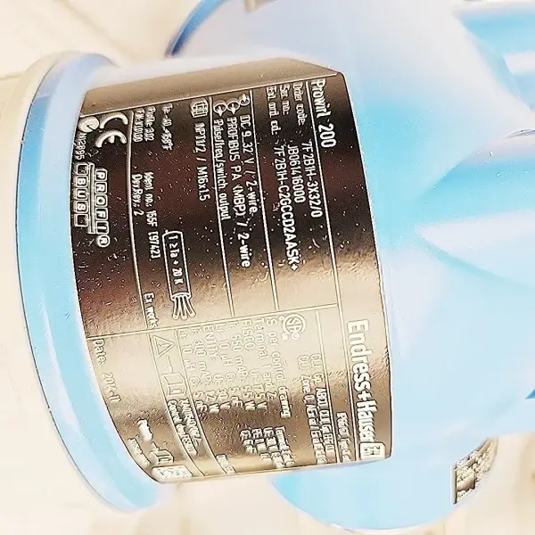 Endress+Hauser Prowirl F 200 4" CL150 Vortex Flowmeter