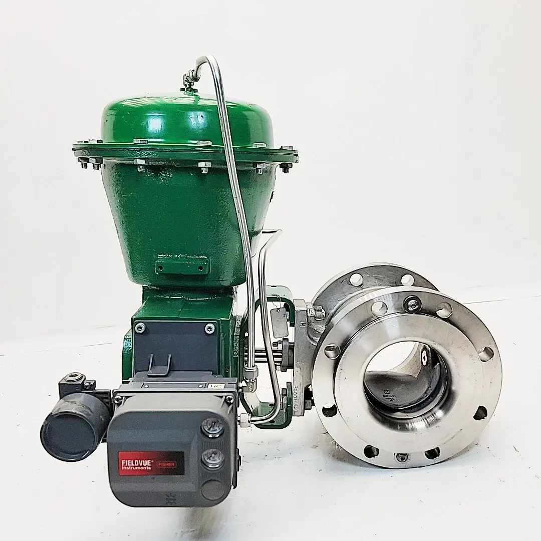 Fisher 6″ V150 Vee-Ball Valve — CL150 w/ 2052 Size 2