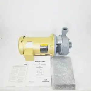 Flowserve SMP2000 Pump 1.25×1.5×5 w/ Baldor 3 HP Motor