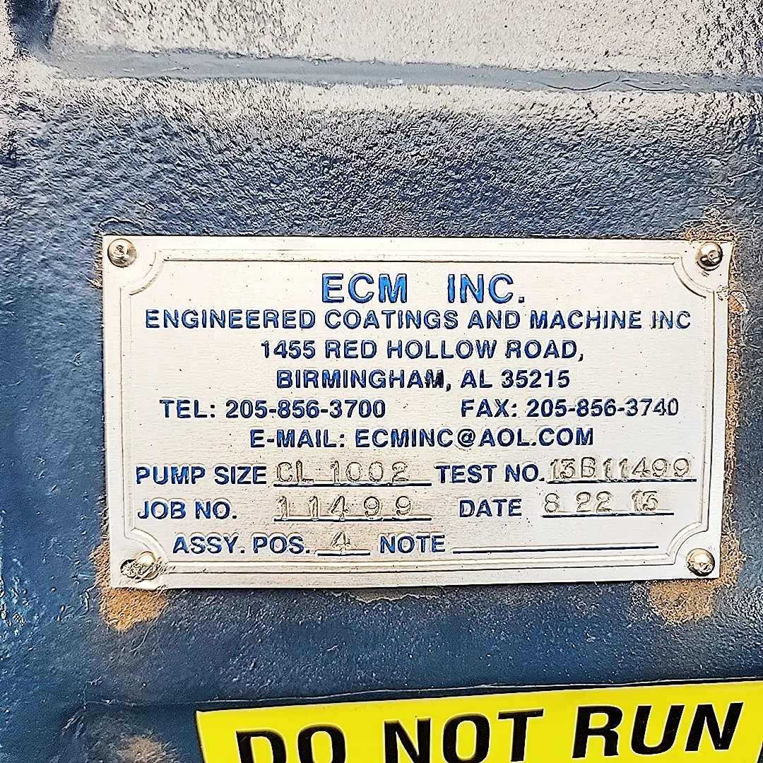 Nash CL 1002 liquid ring vacuum pump